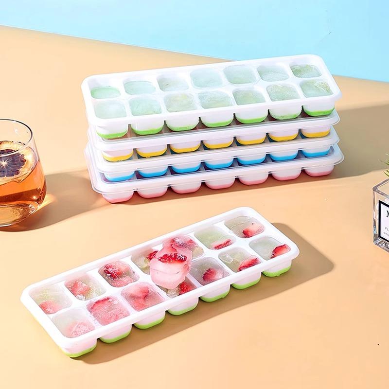 Silicone Mold Tray - ●1Pcs Silicone Square 14 Cube Easy