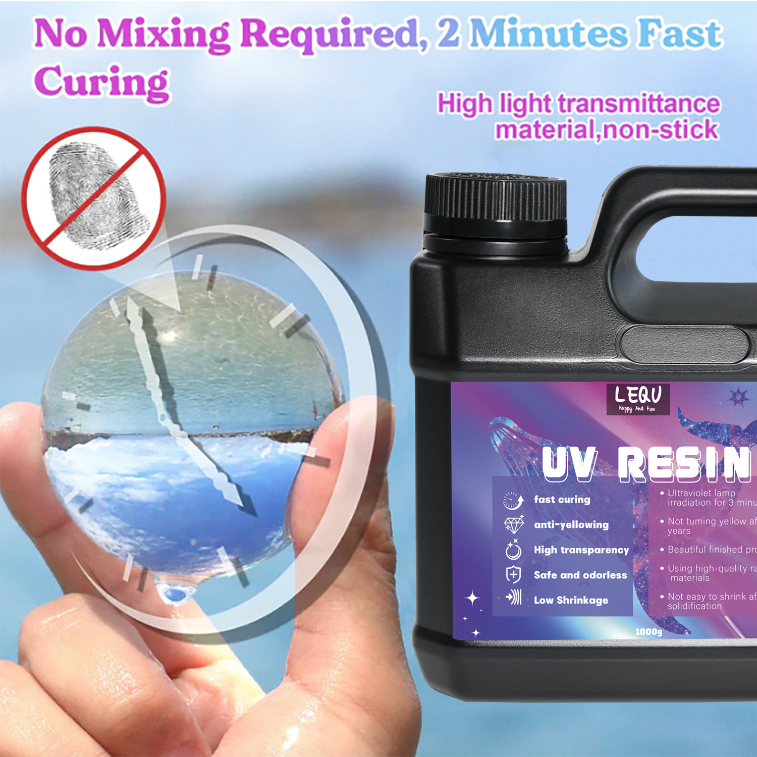 Bulk UV Resin Crystal Clear La – Resin Jewelry Kit recenzja i cena