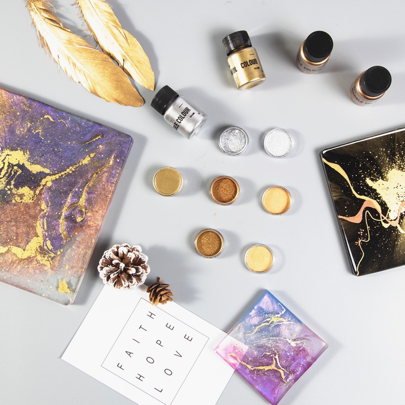 Metallic Pigment Powder, Fine  – Resin Pigment Set recenzja i cena