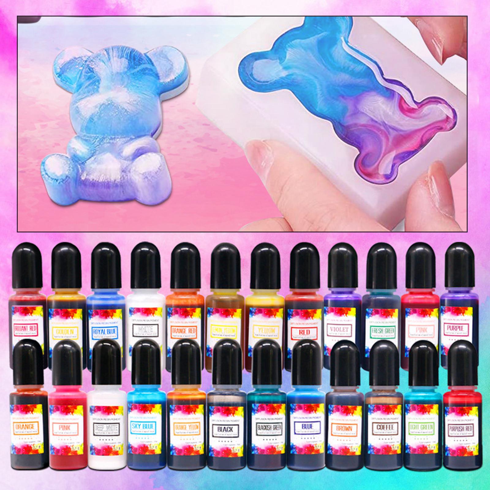 24Pcs Alcohol Inks Epoxy Resin – Resin Dye Alcohol recenzja i cena