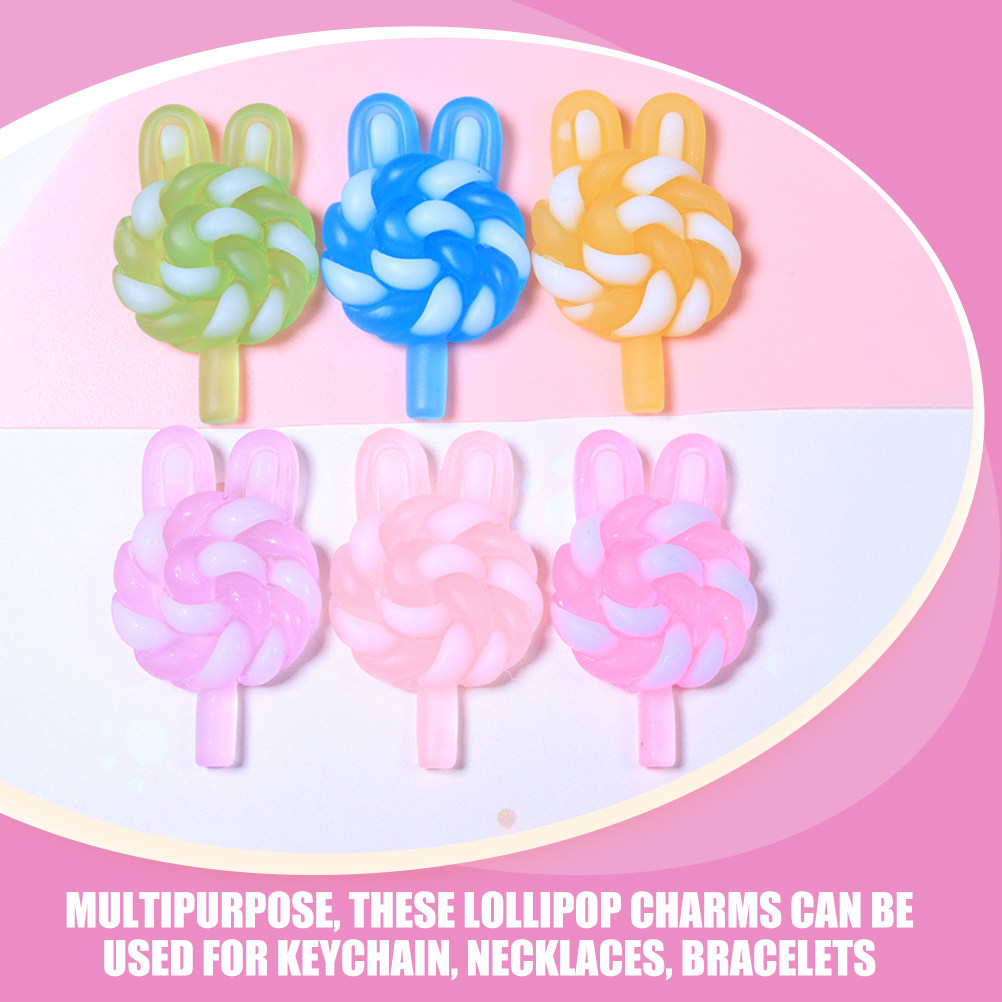 24Pcs Cute Cartoon Lollipop Ch – Resin Craft Supplies recenzja i cena