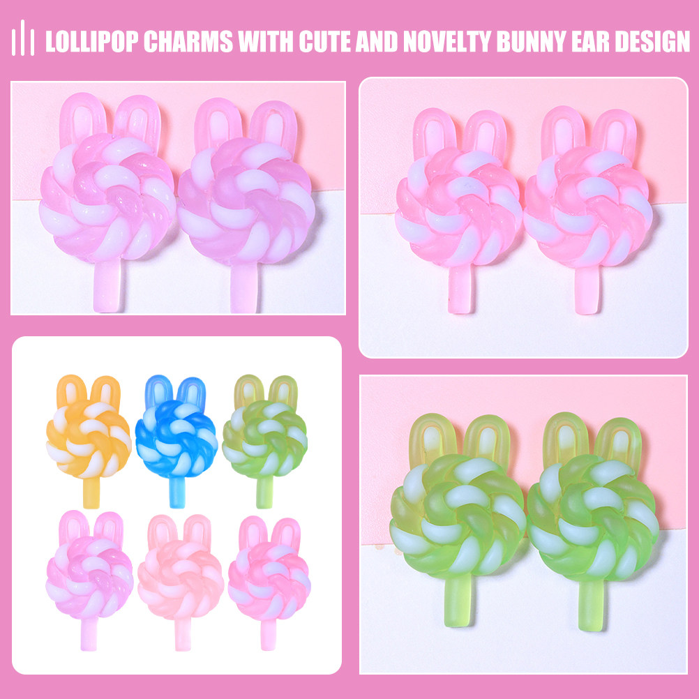 24Pcs Cute Cartoon Lollipop Ch – Resin Craft Supplies recenzja i cena