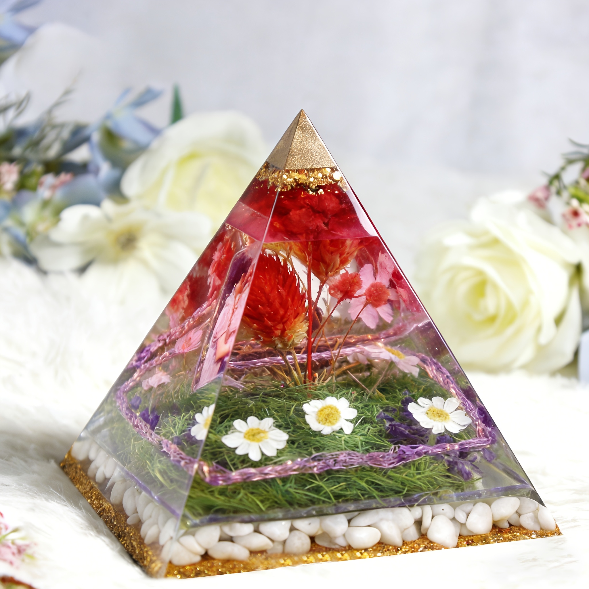 5pc - Pyramid Resin Molds of V – Resin Jewelry Kit recenzja i cena