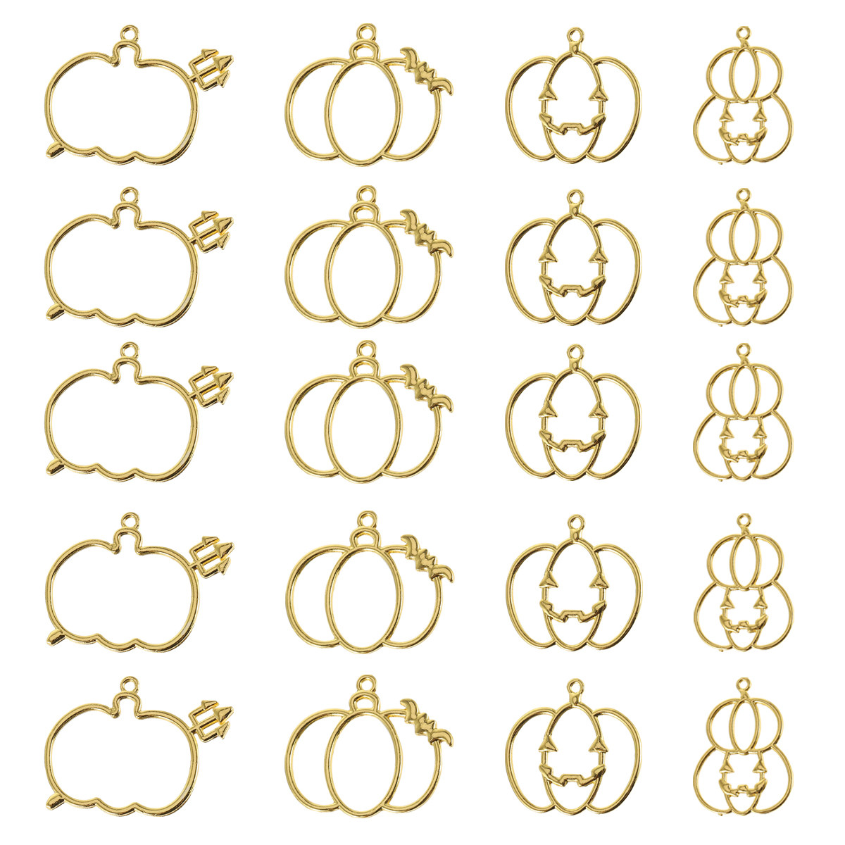 20Pcs DIY Pumpkin Resin Pendan – Resin Jewelry Kit recenzja i cena