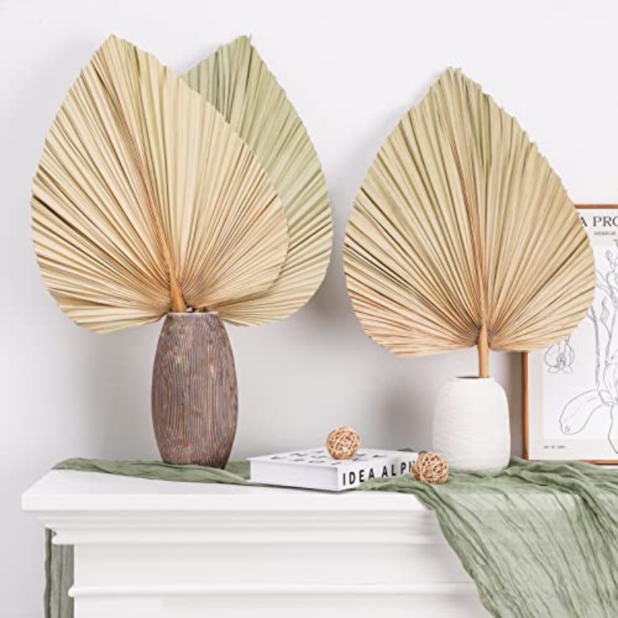 10 Large Bulk Boho Dried Palm  – Dried Flower Bulk recenzja i cena