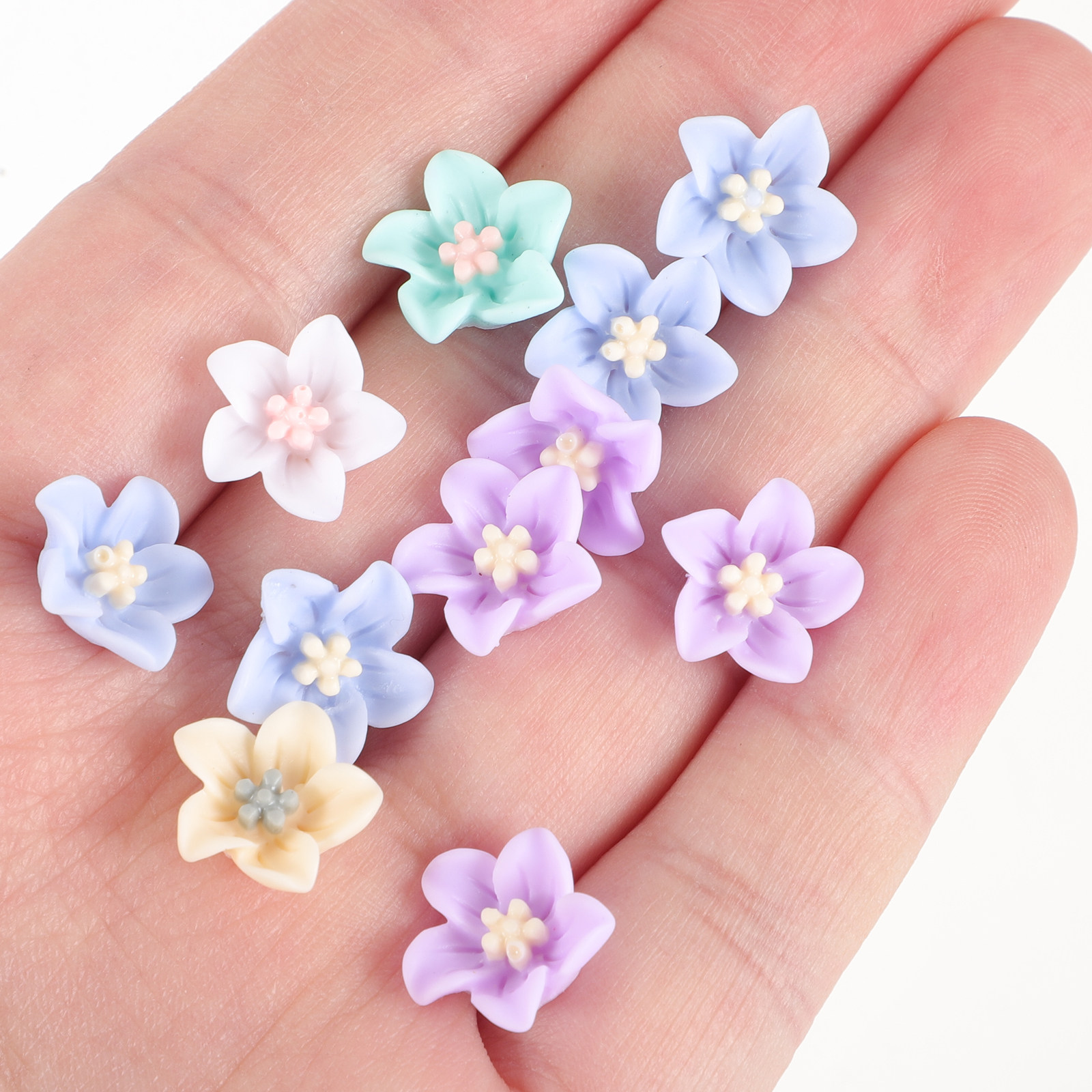 200Pcs Tiny Flower Resin Charm – Resin Craft Supplies recenzja i cena