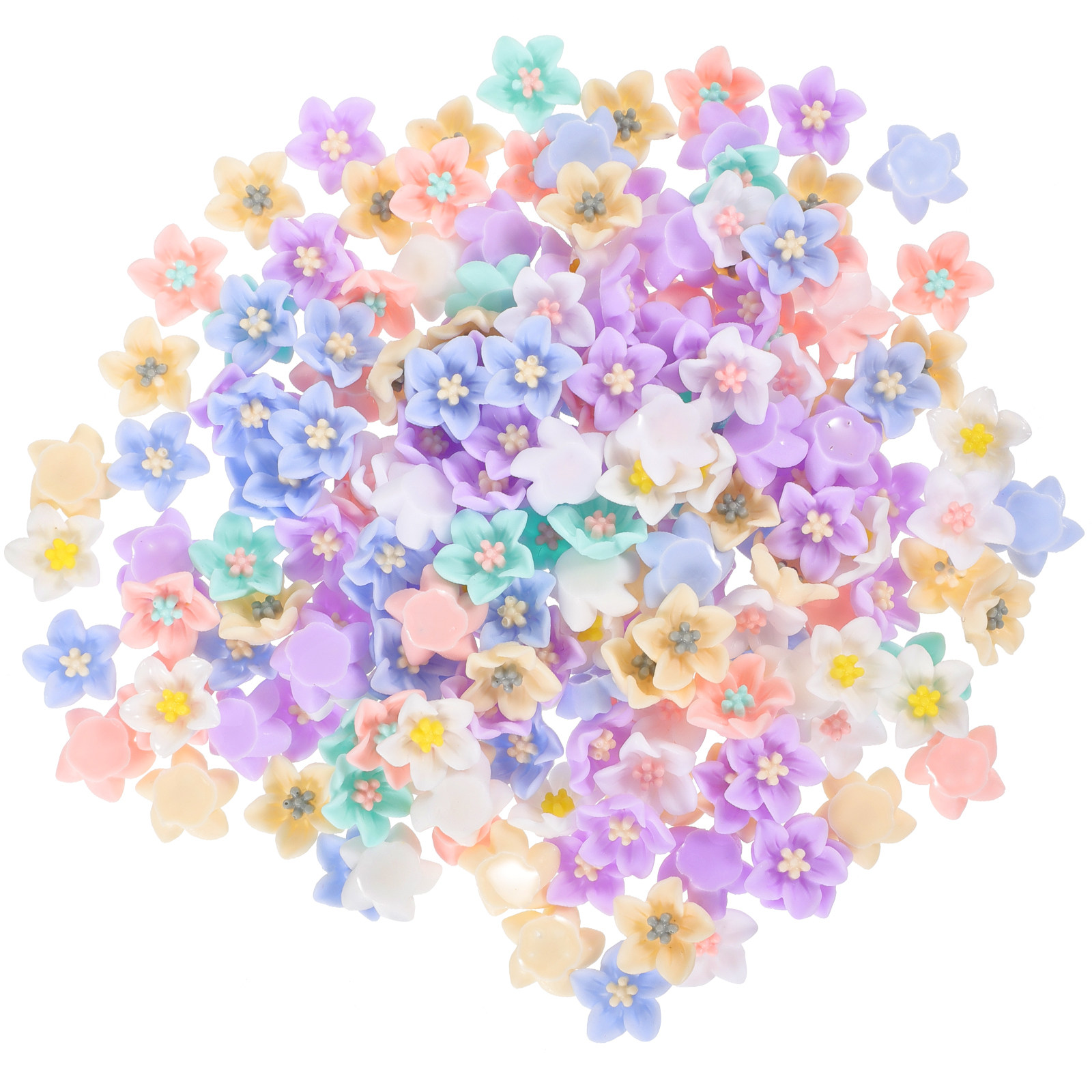 200Pcs Tiny Flower Resin Charm – Resin Craft Supplies recenzja i cena