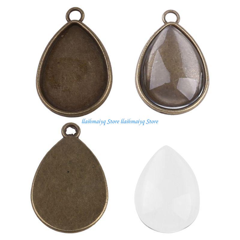 573B 60Pcs Round Pendant Blank – Bezels Set Pendant recenzja i cena