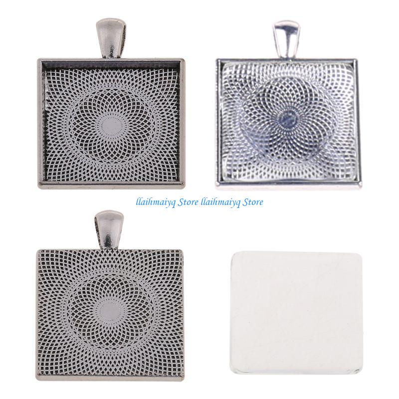 573B 60Pcs Round Pendant Blank – Bezels Set Pendant recenzja i cena