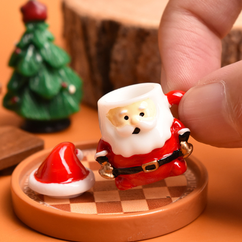 Mini Santa Teacup Ornament - R – Resin Craft Supplies recenzja i cena