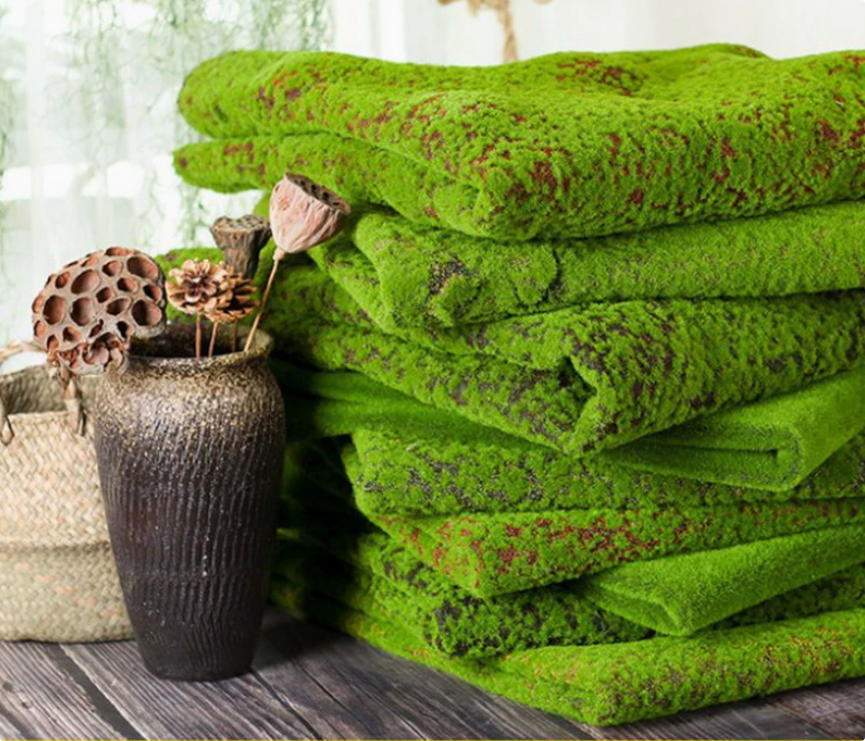 50X50cm Artificial Grass Rug F – Terrarium Moss Art recenzja i cena