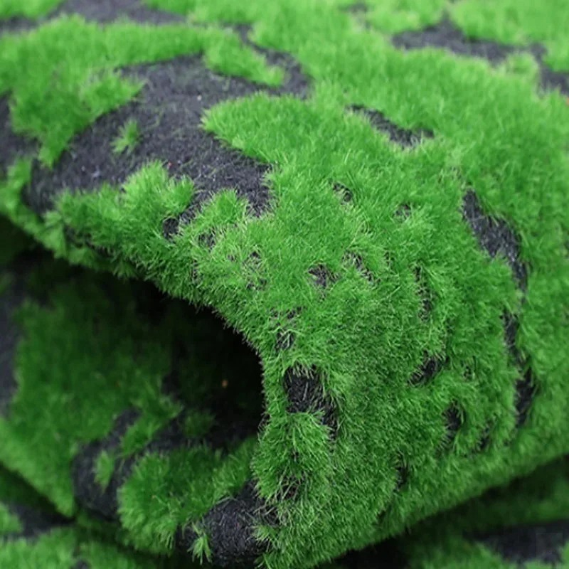 50X50cm Artificial Grass Rug F – Terrarium Moss Art recenzja i cena